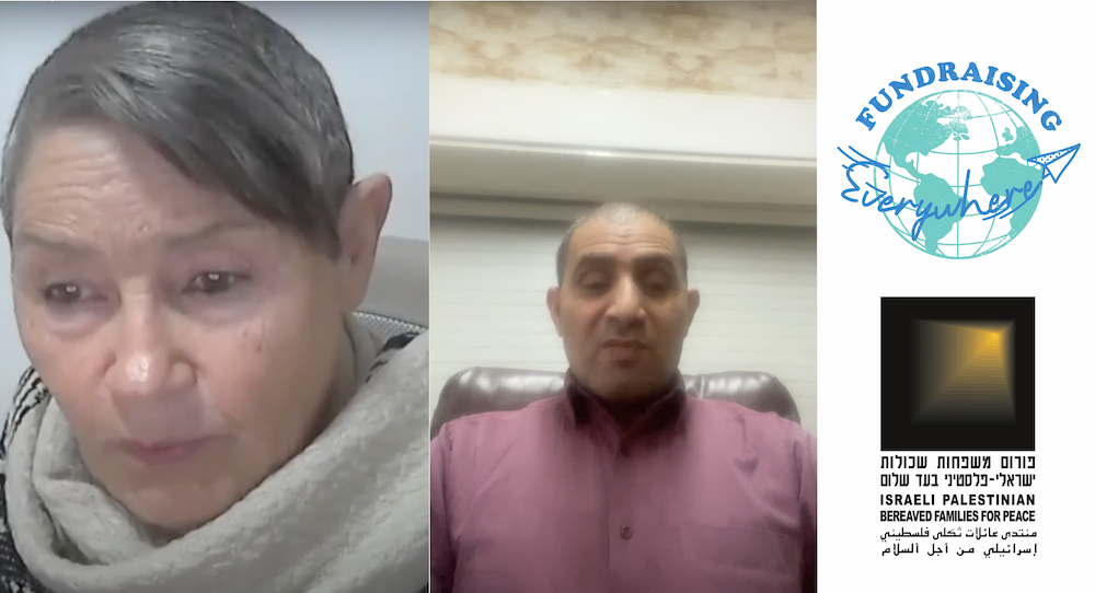 Video: Robi Damelin & Bassam Aramin speaking at the Fundraising Everywhere Festival 2020