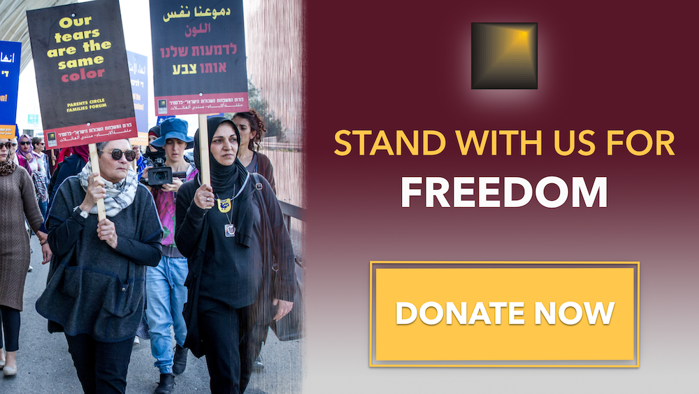 Will you stand for freedom with me?