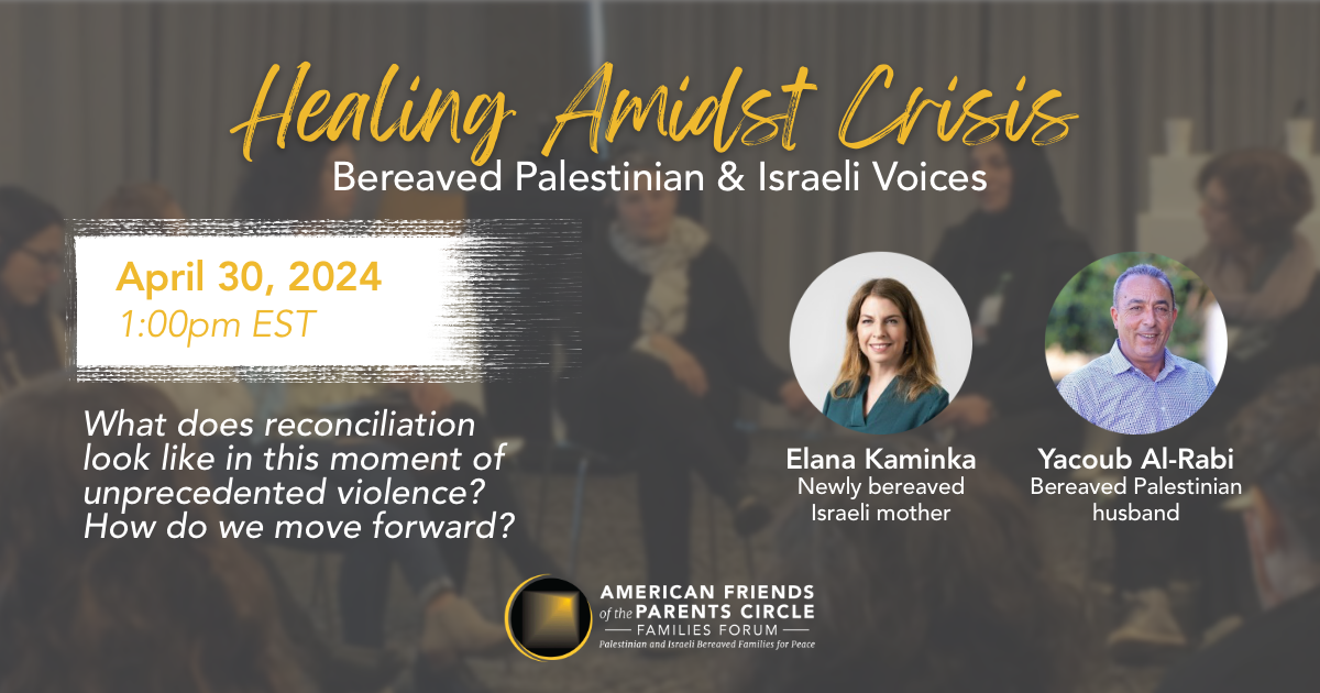 [WEBINAR] Healing Amidst Crisis